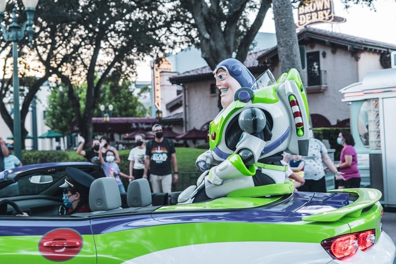 Buzz Lightyear in Hollywood Studios Parade